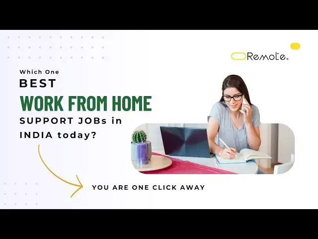 Video thumbnail for Top company's work from home support sobs in India today