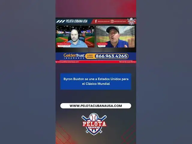 Video thumbnail for Byron Buxton se une a Estados Unidos para el Clásico Mundial