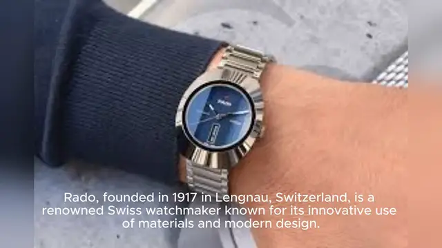 Video thumbnail for Rado
