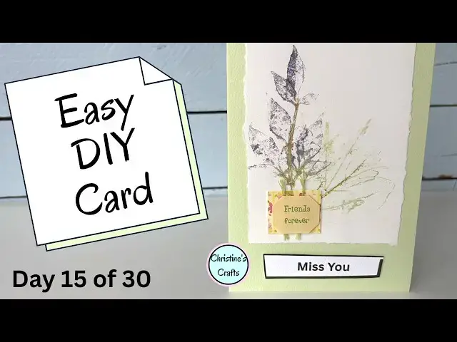 'Video thumbnail for How to Make a Beautiful Nature Card in Minutes!'