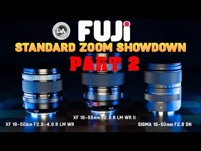 Video thumbnail for Fuji Standard Zoom Showdown Part 2 | XF 16-55 II vs 16-50 vs Sigma 18-50