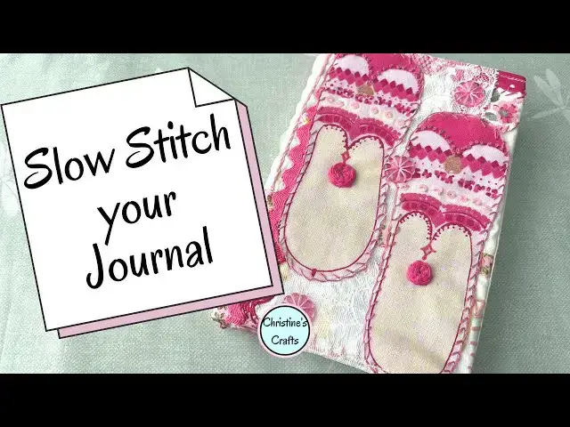 'Video thumbnail for How I Made This Cute Fabric Journal Step by Step!'