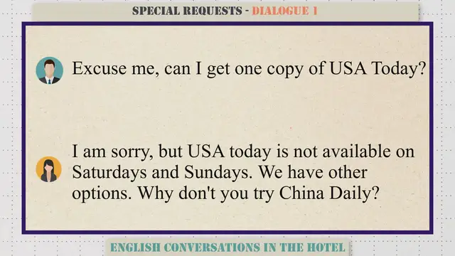 Video thumbnail for Special Requests