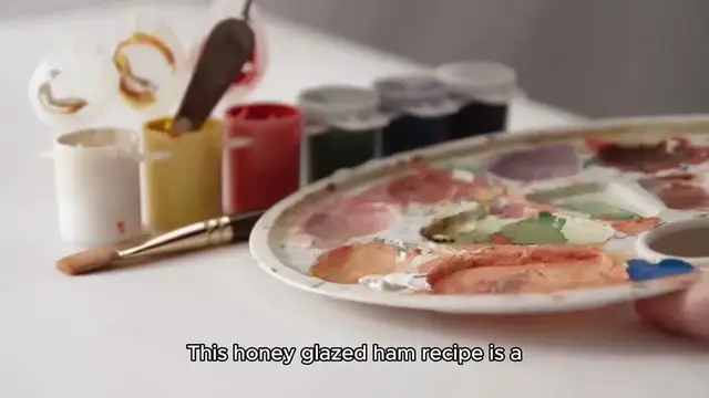Video thumbnail for honey glazed ham recipe