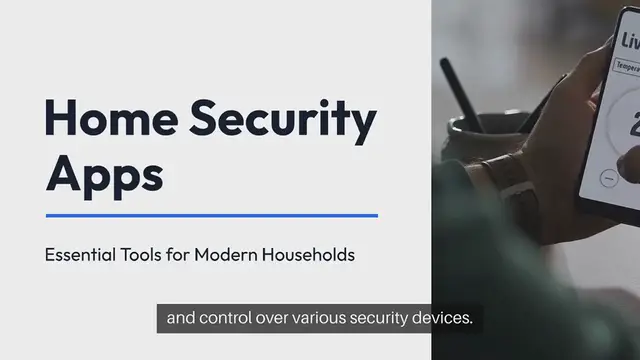 'Video thumbnail for Home Security Apps'