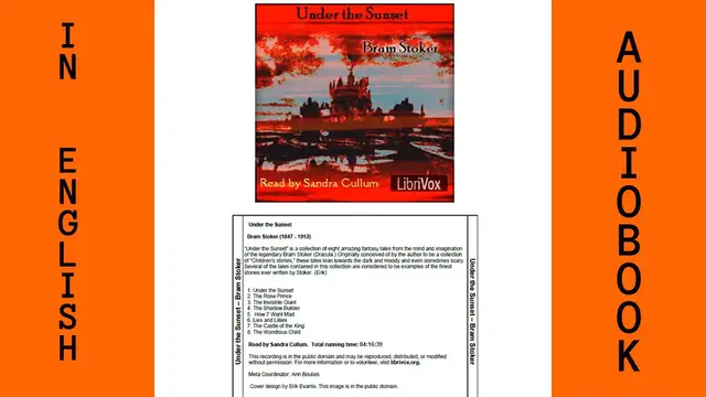 Video thumbnail for The Shadow Builder by Bram Stoker . #LookAudioBook