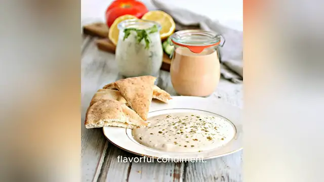 Video thumbnail for tahini sauce recipe