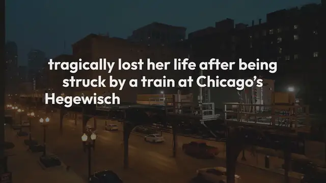 Video thumbnail for "Young TV Producer Fatally Struck by Train in Chicago: Family and Colleagues Mourn Tragic Loss"
