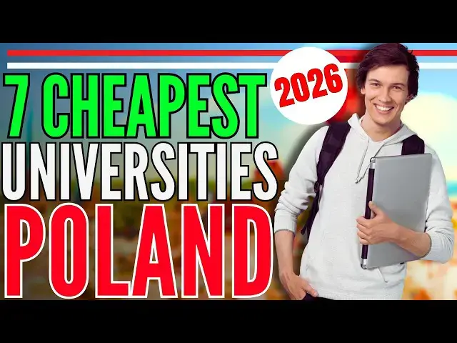 Video thumbnail for 7 Cheapest Universities in Poland (2026) - Study in Poland