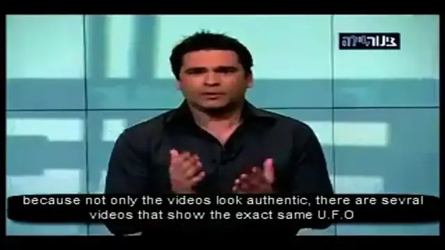 Video thumbnail for Report by investigator Nitay Elboim of Channel 10 Israeli TV on the Jerusalem UFO