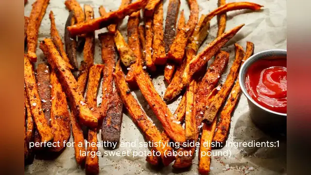Video thumbnail for sweet potato fries recipe
