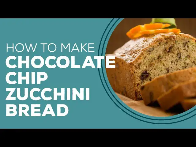 Video thumbnail for Blast from the Past: Chocolate Chip Zucchini Bread Recipe | How To Make Zucchini Bread From Scratch