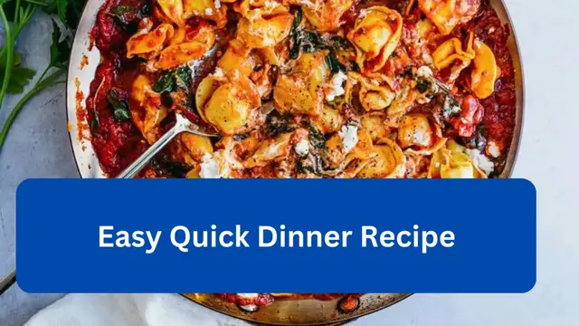 Video thumbnail for Easy Quick Dinner Recipe