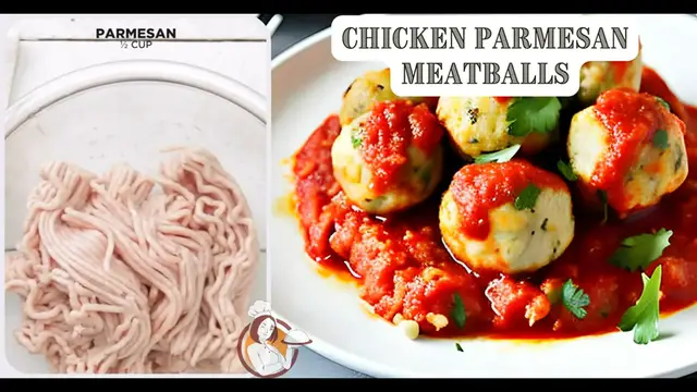 Video thumbnail for Chicken Parmesan Meatballs