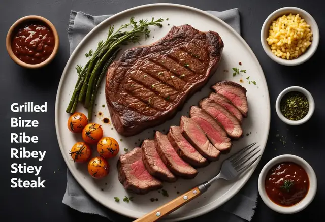 Video thumbnail for Grilled Ribeye Steak