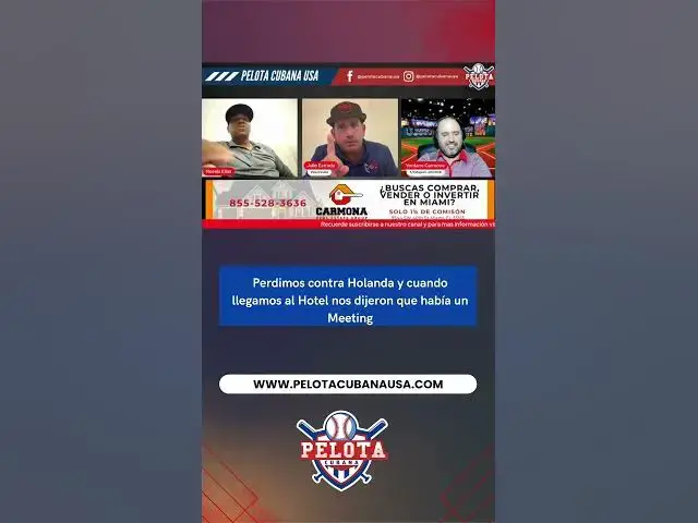 Video thumbnail for Perdimos contra Holanda y cuando llegamos al Hotel nos dijeron que había un Meeting