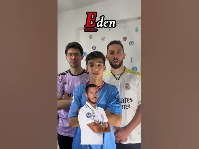 'Video thumbnail for ABC Challenge (Real Madrid Manchester City Players) #football #realmadrid #ucl #manchestercity'