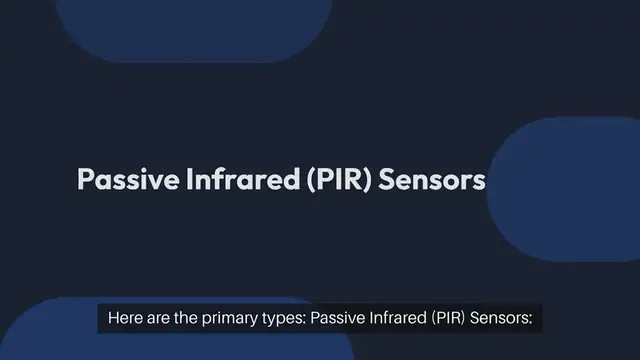 Video thumbnail for Types of Motion Sensors for Home Use