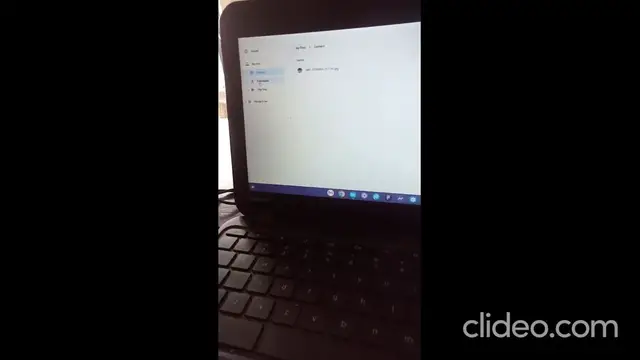 Video thumbnail for Camera and Play Files has older dates in Chromebook