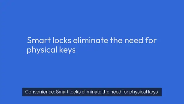 Video thumbnail for Smart Locks vs Traditional Locks