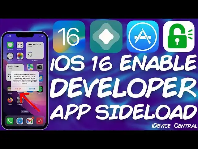 Video thumbnail for How To Enable DEVELOPER MODE on iOS 16 for Xcode and Applications