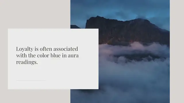 Video thumbnail for What aura color is loyalty?