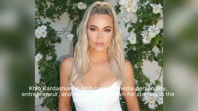 Video thumbnail for khloe kardashian