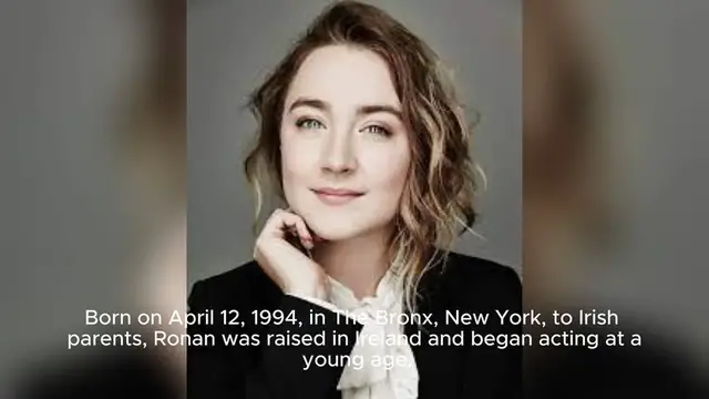Video thumbnail for Saoirse Ronan