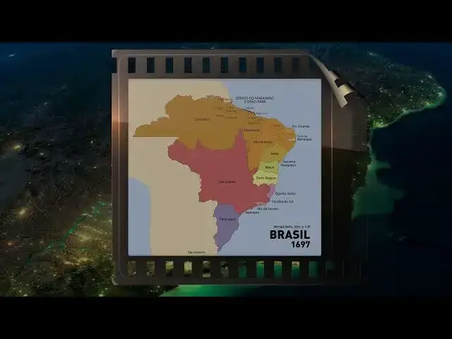 'Video thumbnail for Brazil's Epic Journey: 450 Years of Shifting Borders and State Formation (1534-1988)'