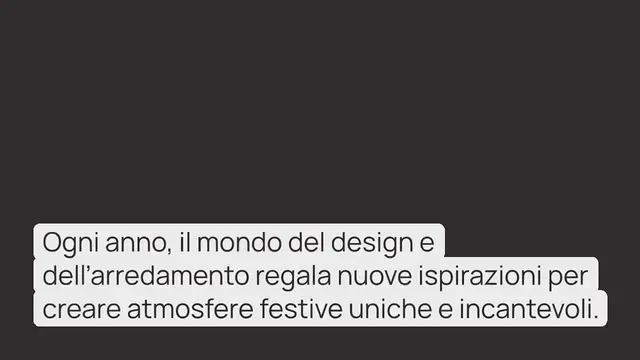 Video thumbnail for Decorazioni Natale 2023, quali saranno le nuove tendenze