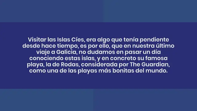 Video thumbnail for Visitar las Islas Cíes: Que hacer en la mejor playa del mundo