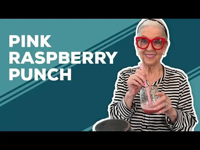 Video thumbnail for Love & Best Dishes: Pink Raspberry Punch Recipe | Summer Drink Recipes