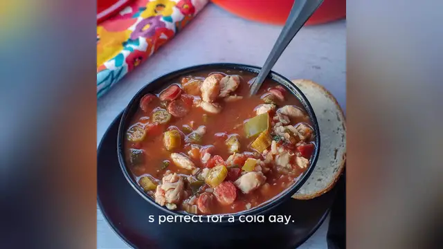Video thumbnail for chicken gumbo recipe