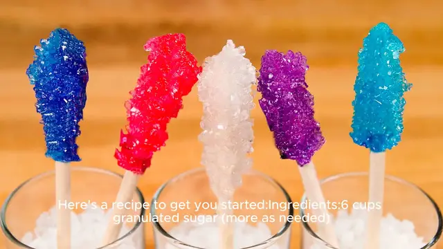 Video thumbnail for rock candy recipe