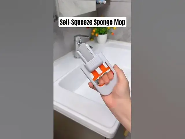 Video thumbnail for 2025 Self-Squeeze Sponge Mop Review | Best Compact Cleaning Tool for Home, Kitchen & Car