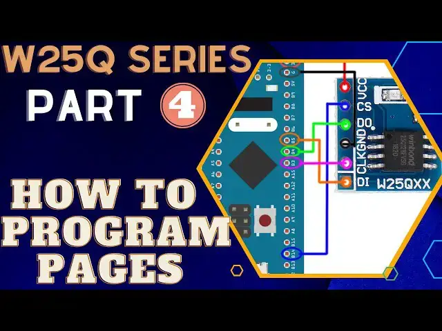 Video thumbnail for W25Q FLASH Memory || Part 4 || How to Program Pages