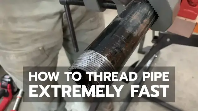 Video thumbnail for How to Thread Pipe EXTREMELY FAST