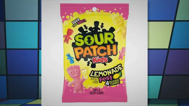 Video thumbnail for Sour Patch Kids launches new lemonade-inspired flavors