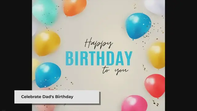 'Video thumbnail for Happy Birthday Dad! Best Heartfelt Wishes and Quotes'