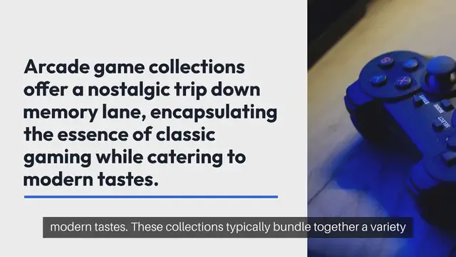 Video thumbnail for Arcade Game Collections