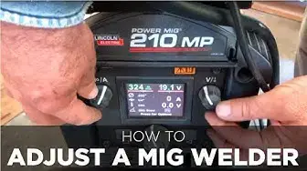 Video thumbnail for How to Find the Best MIG Welder Settings for Your Project