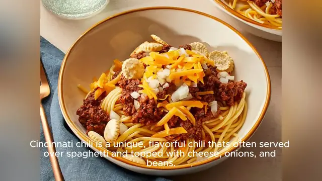 Video thumbnail for cincinnati chili recipe