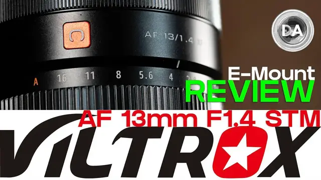 Video thumbnail for Viltrox AF 13mm F1.4 STM | Sony E-Mount Review | DA