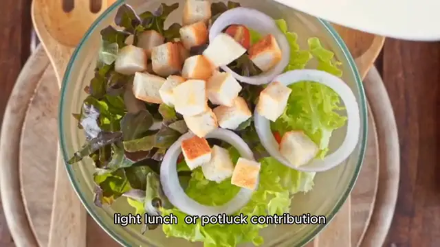 Video thumbnail for orzo salad recipe