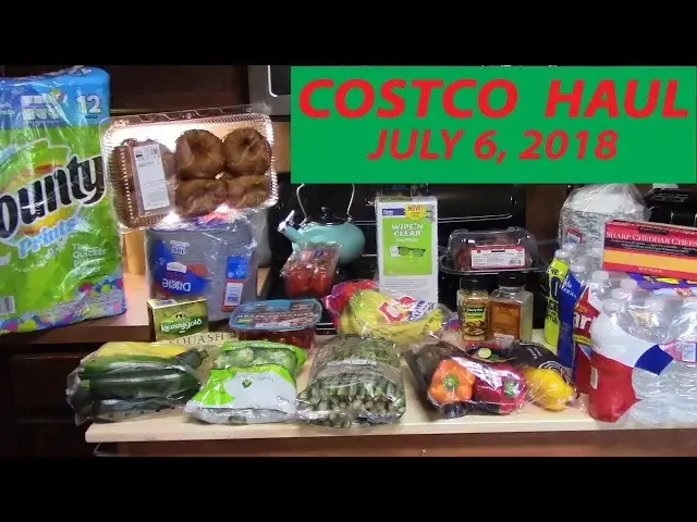Video thumbnail for COSTCO HAUL AFTER  2 WEEKS | JULY 6, 2018