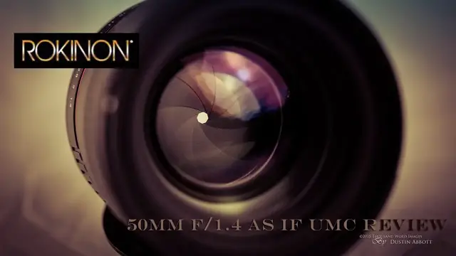 Video thumbnail for Rokinon 50mm f/1.4 Review  Part 1: Build Quality and Handling