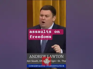 'Video thumbnail for Liberals have put freedom in their crosshairs in more ways than I could list in the time I have here'
