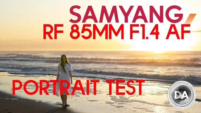 Video thumbnail for Samyang (Rokinon) 85mm F1.4 for Canon RF Portrait Test | DA