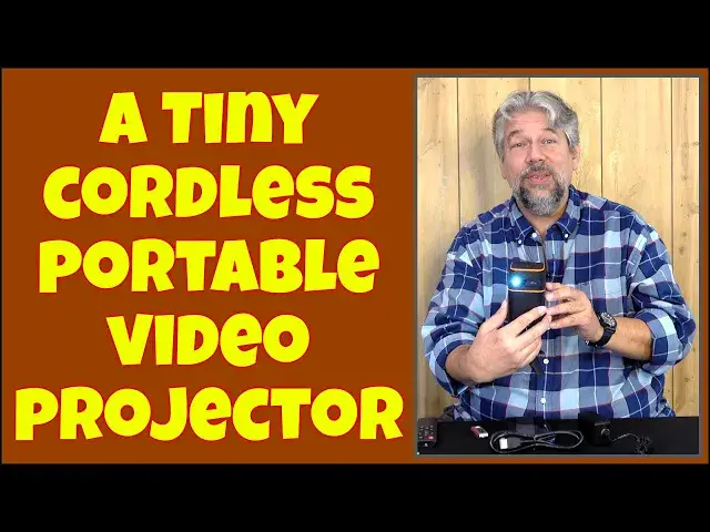 'Video thumbnail for FATORK Wi-Fi Smart Portable Movie Projector -- DEMO & REVIEW'