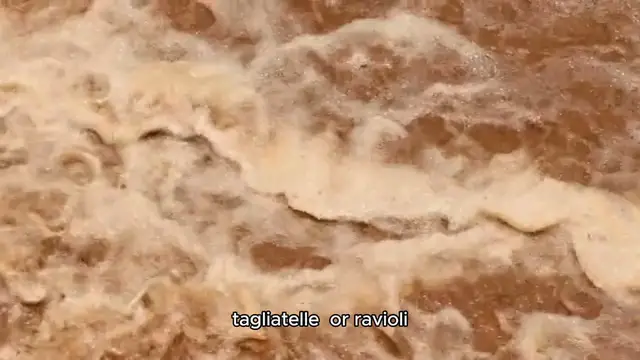 Video thumbnail for fresh pasta recipe